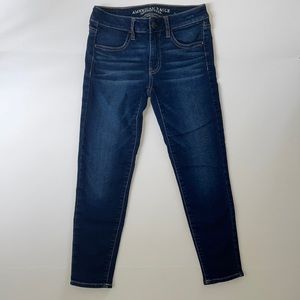 American Eagle Jegging Crop Super Stretch Jeans Size 2
